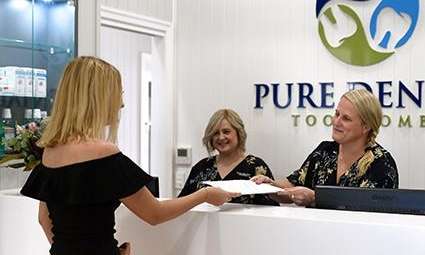front desk to puredental toowoomba | dentist 